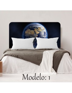 Cabecero personalizado espacio