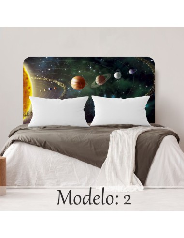 Cabecero personalizado espacio