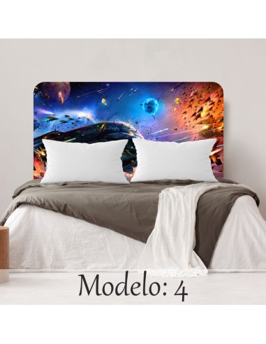 Cabecero personalizado espacio