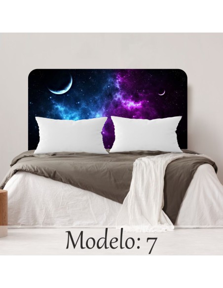 Cabecero personalizado espacio