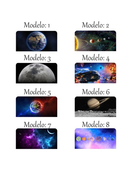 Cabecero personalizado espacio