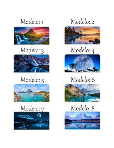 Cabecero personalizado paisajes