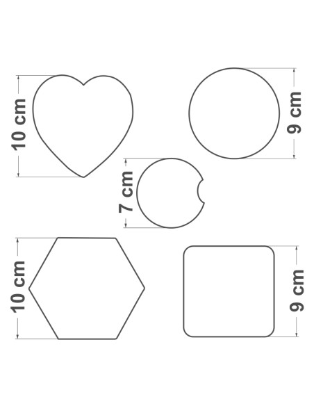 Posavasos personalizados Aducksuki