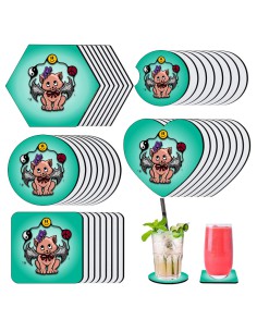 Posavasos personalizados Gatocielado