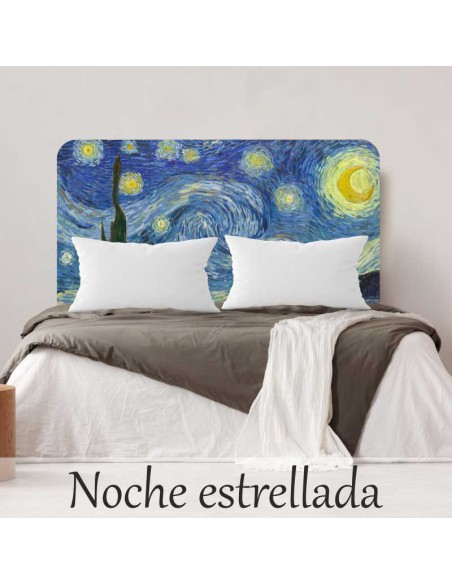 Cabecero personalizado artístico