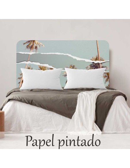 Cabecero personalizado artístico