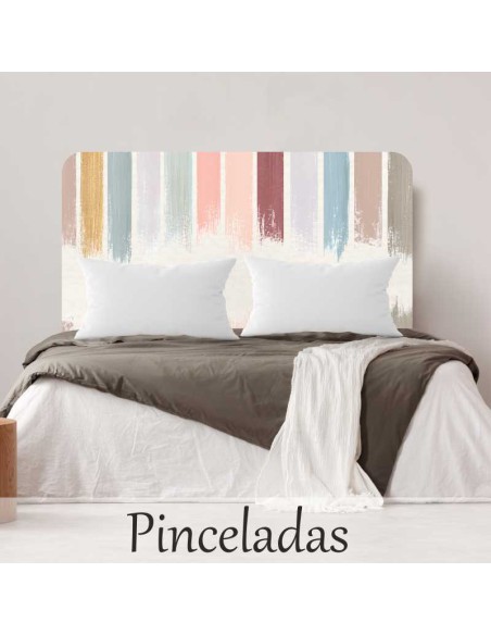 Cabecero personalizado artístico