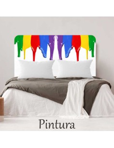 Cabecero personalizado artístico