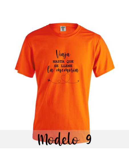 Camiseta unisex Naranja