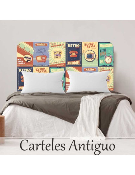 Cabecero personalizado Vintage
