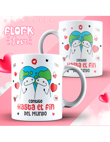 Taza Personalizada Colección Flor Love