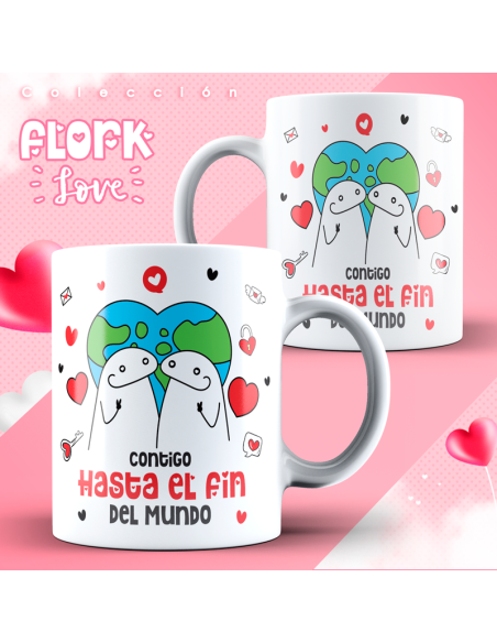 Taza Personalizada Colección Flor Love