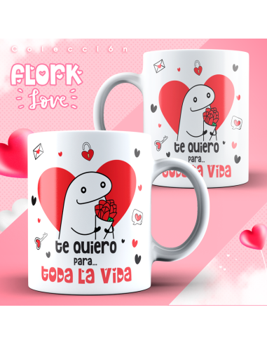 Taza Personalizada Colección Flor Love