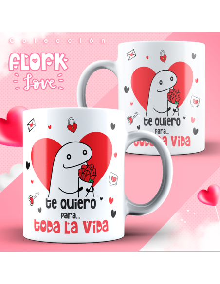 Taza Personalizada Colección Flor Love