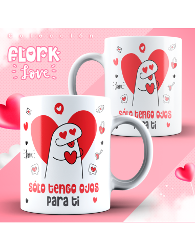 Taza Personalizada Colección Flor Love