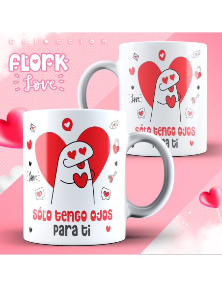 Taza Personalizada Colección Flor Love