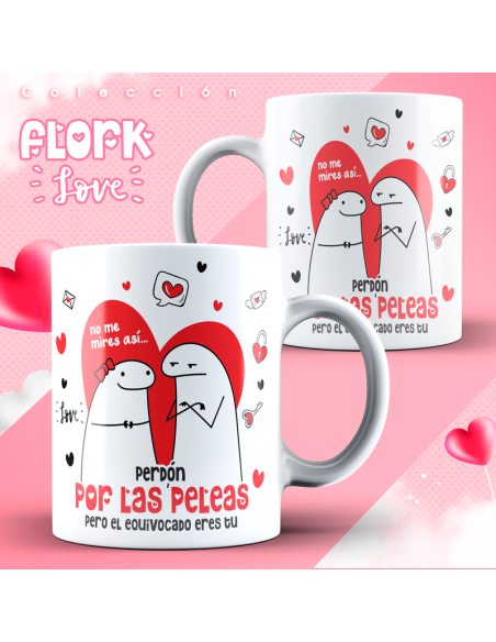 Taza Personalizada Colección Flor Love