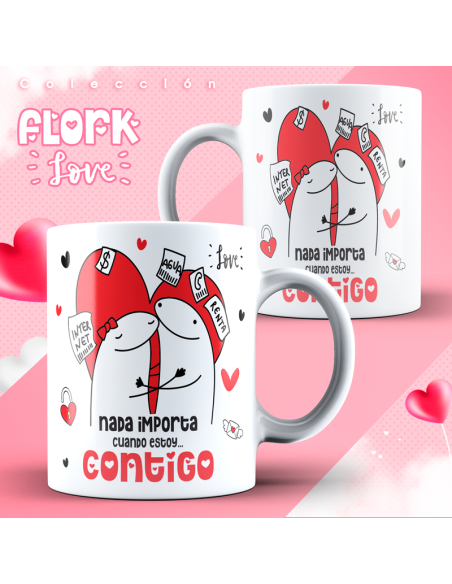 Taza Personalizada Colección Flor Love