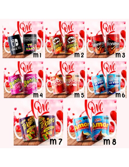 Personalizada Dulces y Papas love