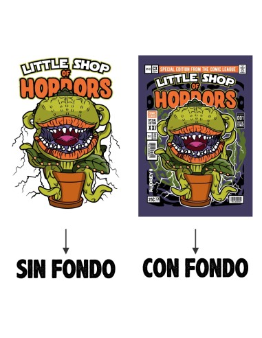 Camiseta unisex Audrey II pop