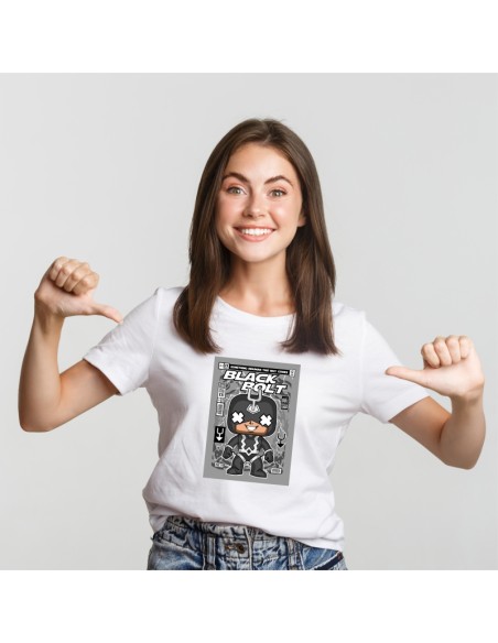 Camiseta unisex Black Bold pop