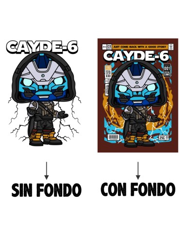 Camiseta unisex Cayde 6
