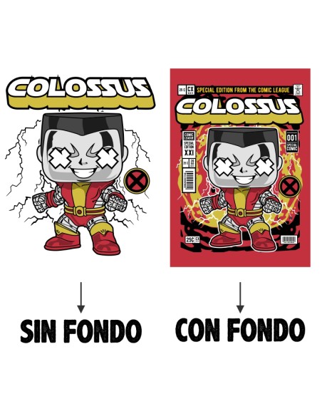 Camiseta unisex Colossus