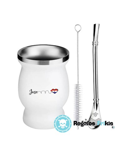 Guampa - Vaso mate nombre personalizado