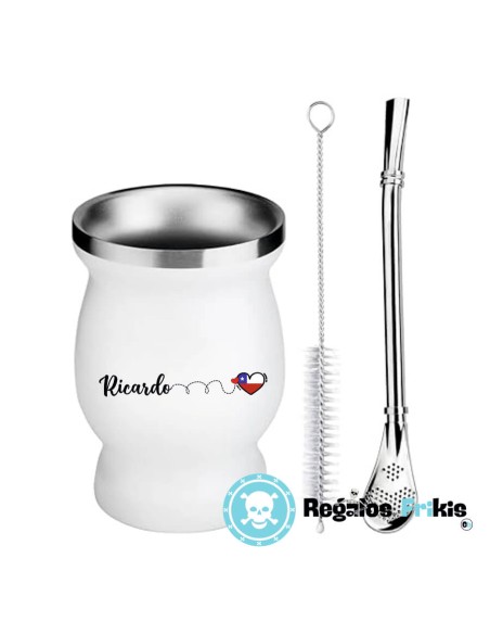 Guampa - Vaso mate nombre personalizado