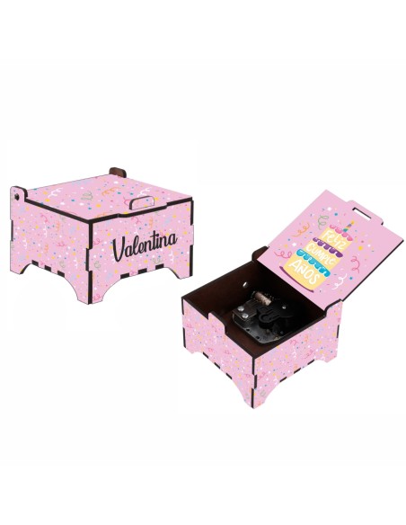 Caja musical personalizada