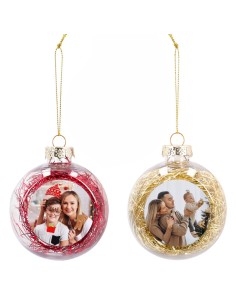Bola de navidad con foto personalizada 2