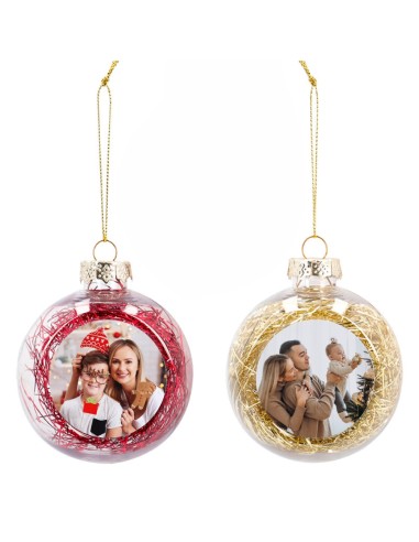 Bola de navidad con foto personalizada