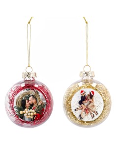 Bola de navidad con foto personalizada