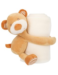 Manta Polar Personalizada con Osito de Peluche 2