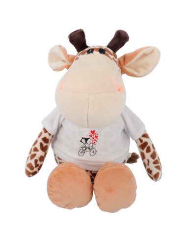 Peluches de Animales con Camiseta Personalizable