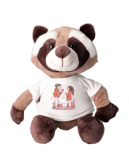 Peluches de Animales con Camiseta Personalizable
