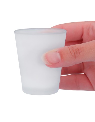 Vaso de Chupito Esmerilado Personalizable