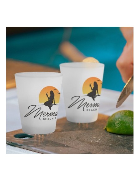 Vaso de Chupito Esmerilado Personalizable