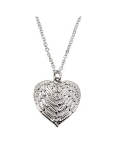 Colgante Corazón con Alas Personalizado - Relicario con... 2