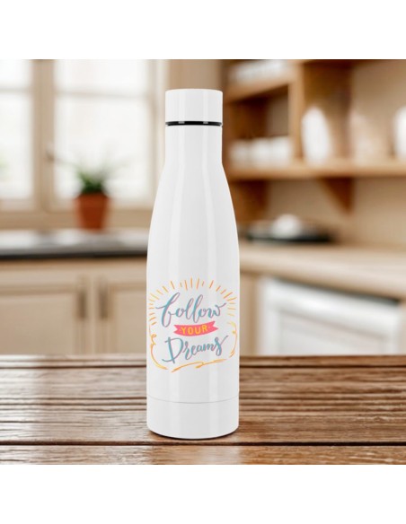 Bidones de Acero Inoxidable Personalizados - Botellas Reutilizables de 650ml