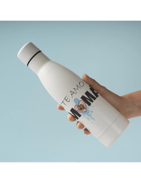 Bidones de Acero Inoxidable Personalizados - Botellas Reutilizables de 650ml