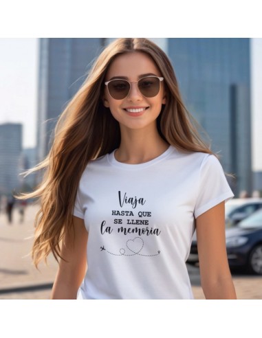 Camiseta viaja hasta que se llene la memoria